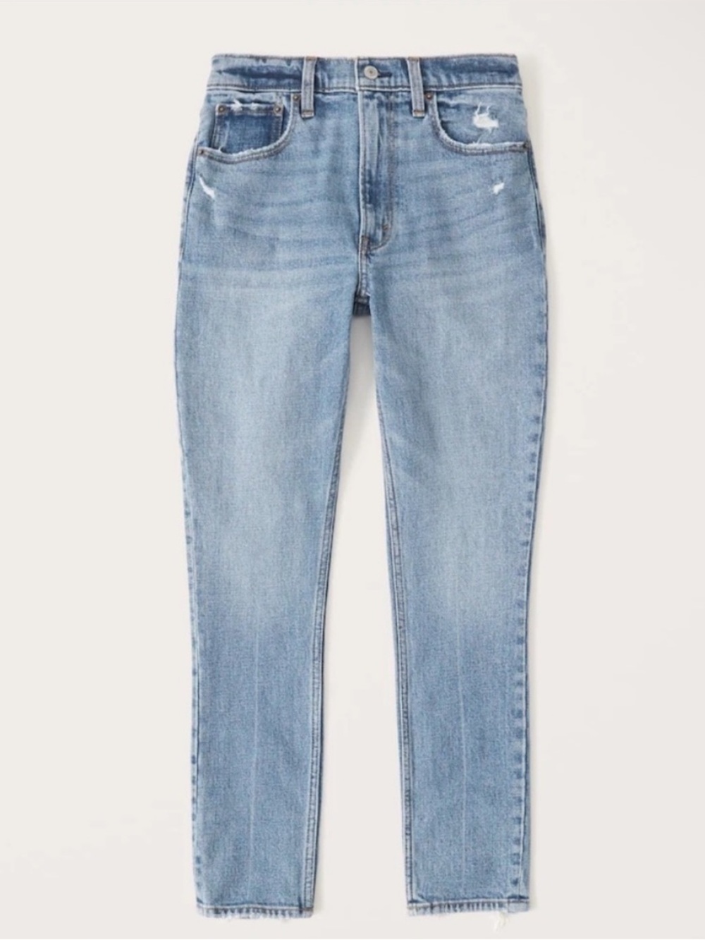 Abercrombie & Fitch The Skinny High Rise Jeans Size 33 16 Short NWT New